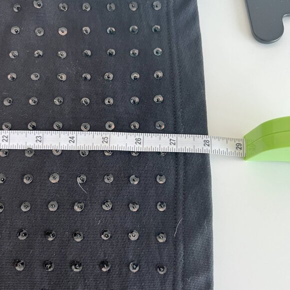 H&M - Studio Sequin Sweater - Black (Oversized S) (Conceptual) - Picture 7 of 8